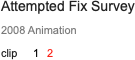 Attempted Fix Survey